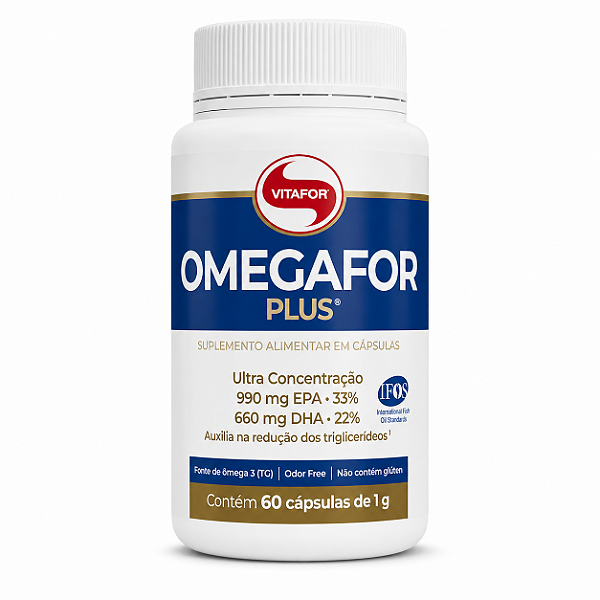 ÔMEGAFOR PLUS 60 CÁPS - VITAFOR