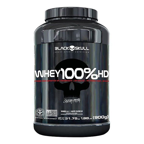 WHEY 100% HD 900G - BLACK SKULL