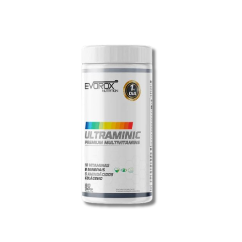 MULTIVITAMÍNICO ULTRAMINIC 90 TABLETES - EVOROX NUTRITION