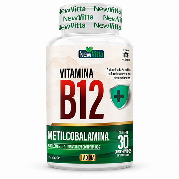VITAMINA B12 30 COMPRIMIDOS NEW VITTA