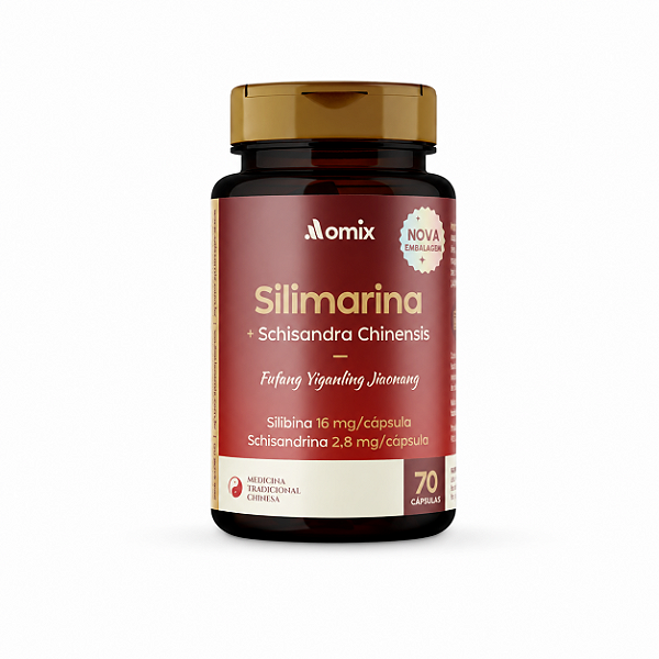 SILIMARINA + SCHISANDRA FRASCO 60 CAPS - OMIX HEALTH