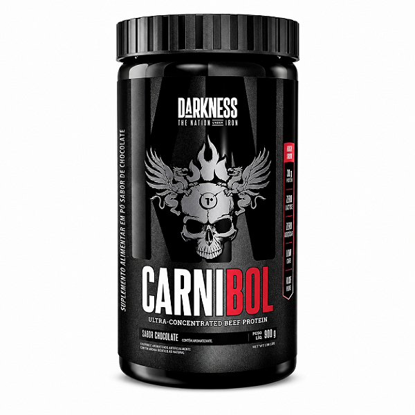 PROTEÍNA DE CARNE 900G CARNIBOL - DARKNESS