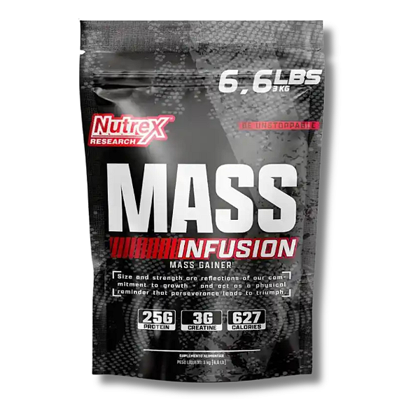HIPERCALÓRICO MASS INFUSION 3KG - NUTREX RESEARCH