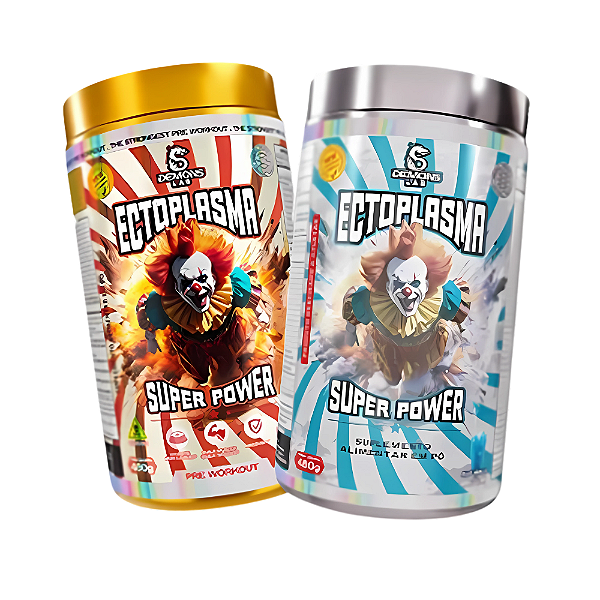 PRÉ TREINO ECTOPLASMA SUPER POWER 480G - DEMONS LAB