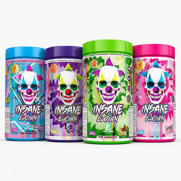 PRÉ-TREINO INSANE CLOWN 350G - DEMONS LAB