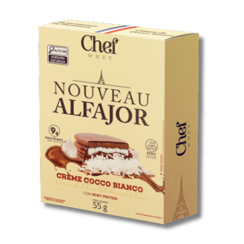 ALFAJOR PROTEICO 55G - CHEF WHEY