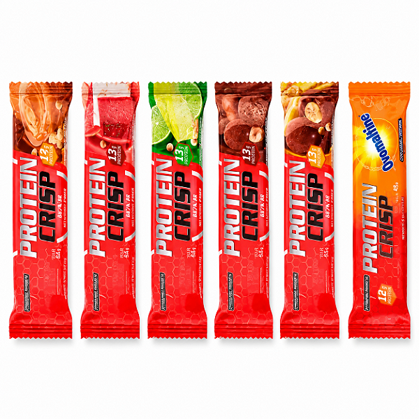 BARRA DE PROTEÍNA CRISP BAR 45G - INTEGRALMEDICA