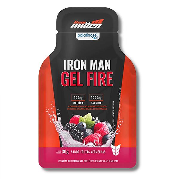GEL DE CARBOIDRATO IRON MAN 30 G - NEW MILLEN