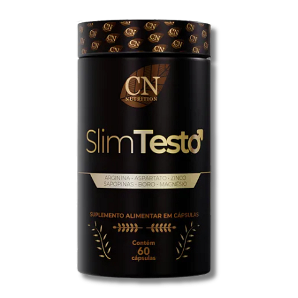 SLIM TESTO POTE 60 CÁPSULAS - CN NUTRITION
