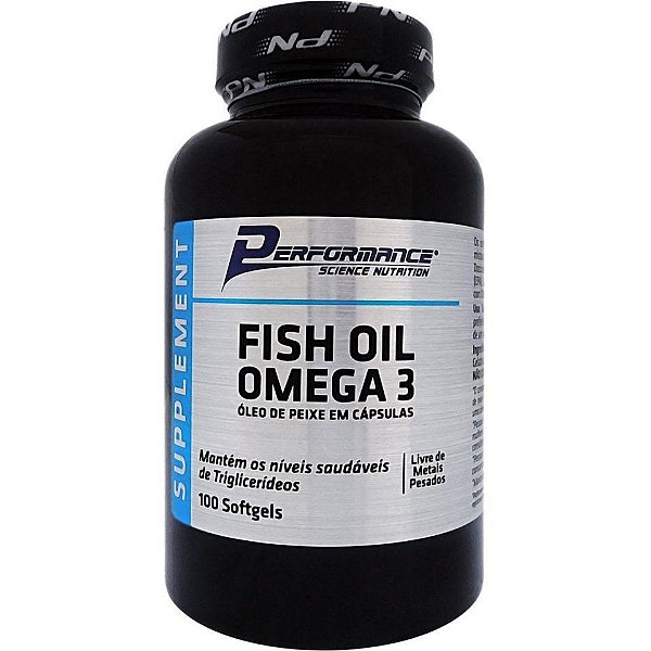 FISH OIL OMEGA 3 100 1000MG CAPS - PERFORMANCE NUTRITION
