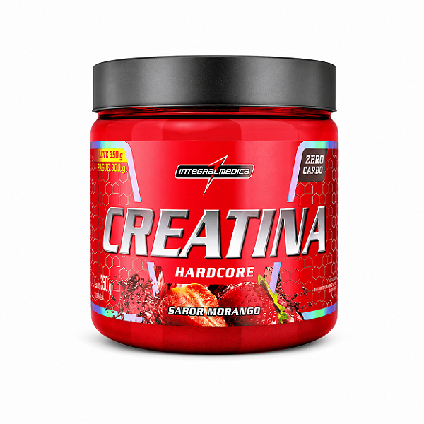 CREATINA HARDCORE SABORIZADA 350G - INTEGRALMEDICA