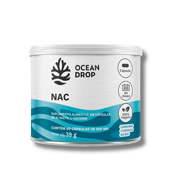 NAC (N-ACETILCISTEÍNA) OCEAN DROP 39G