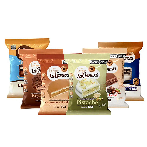 ALFAJOR COM WHEY PROTEIN 50G - LA GANEXA