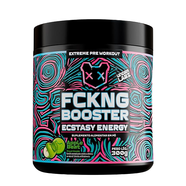 PRÉ TREINO FCKNG BOOSTER 300G - UNDER LABZ