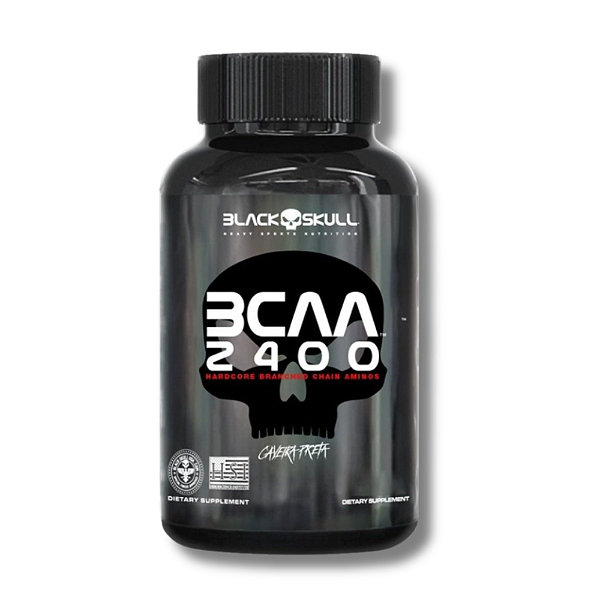 BCAA 2400 AMINOÁCIDOS 100 TABLETS - BLACK SKULL