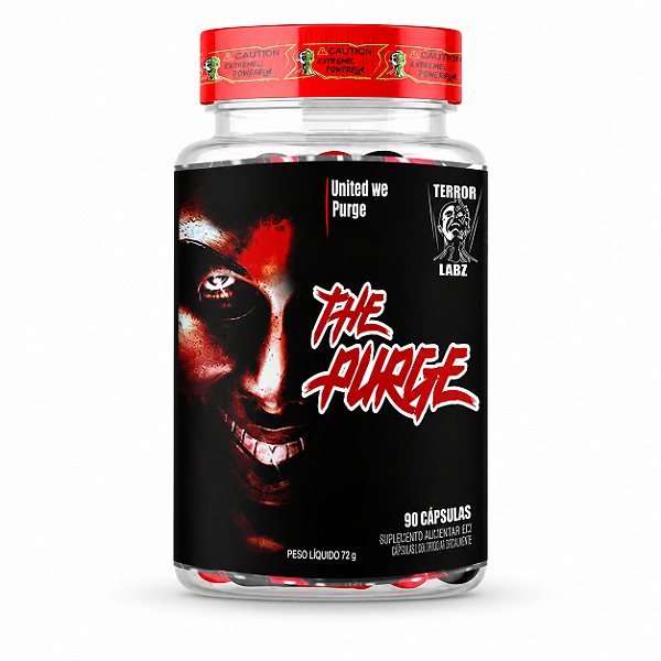 TERMOGENICO THE PURGE 90 CÁPSULAS - TERROR LABZ