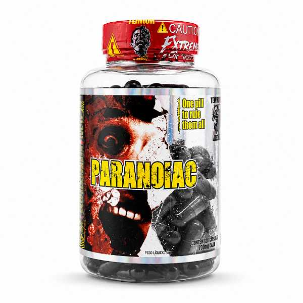 TERMOGÊNICO PARANOIAC 90 CÁPSULAS - TERROR LABZ
