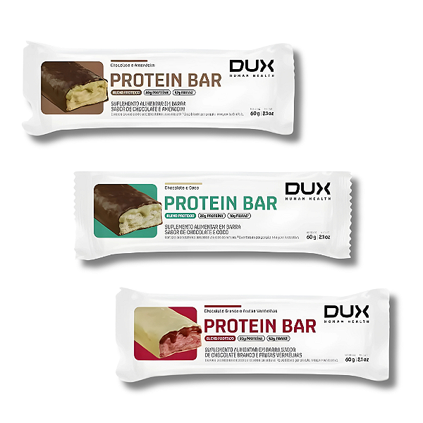 BARRINHA PROTEIN BAR 60G - DUX HUMAN HEALTH