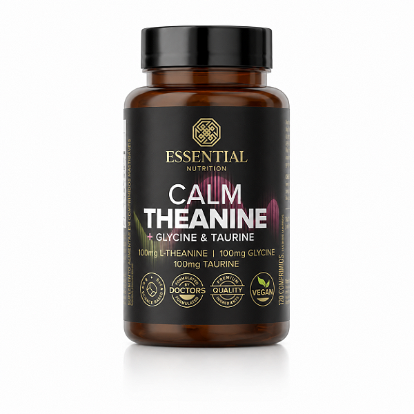 CALM THEANINE 120 COMPRIMIDOS - ESSENTIAL NUTRITION