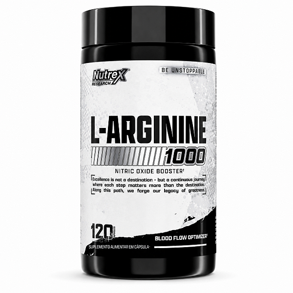 L-ARGININE 1000 120 CAPSULAS - NUTREX