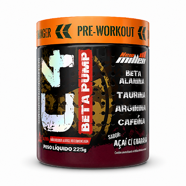 C4 BETA PUMP PRE WORKOUT POTE 225G - NEW MILLEN