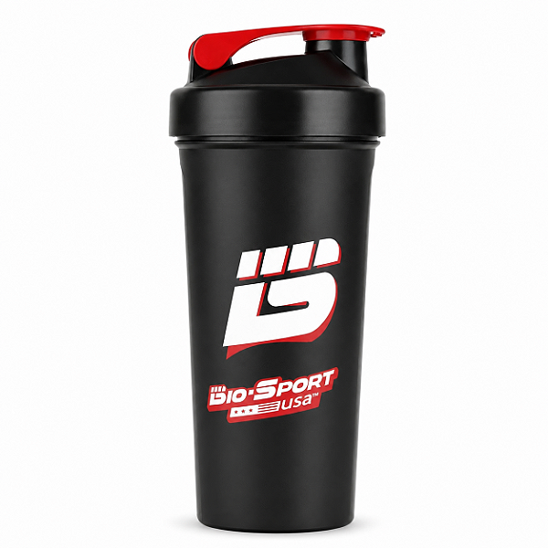 COQUETELEIRA 700ML PRETA - BIO SPORT