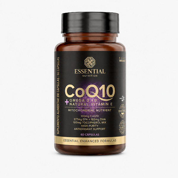 COQ10 60 CÁPSULAS - ESSENTIAL NUTRITION