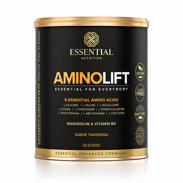 AMINOLIFT TANGERINA 375G - ESSENTIAL NUTRITION
