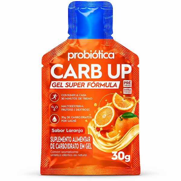 GEL CARB UP ENERGY SUPER FORMULA SACHÊ 30G - PROBIOTICA