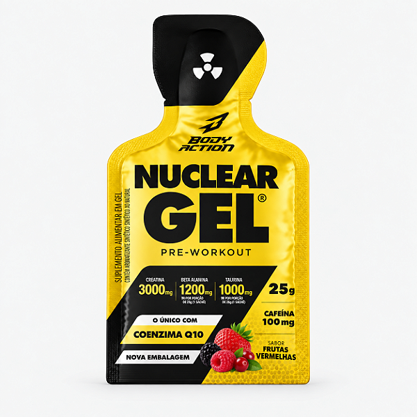 PRÉ TREINO NUCLEAR RUSH EM GEL 25G - BODY ACTION