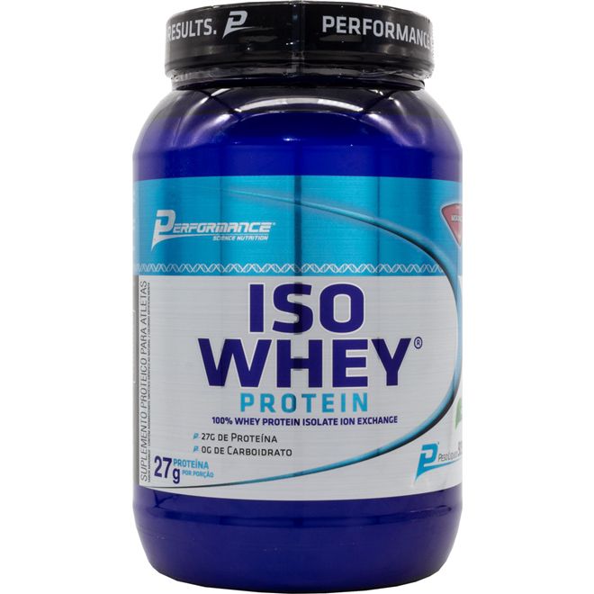 WHEY PROTEIN ISOLADO ISOLATE PERFORMANCE 909G - PERFORMANCE NUTRITION