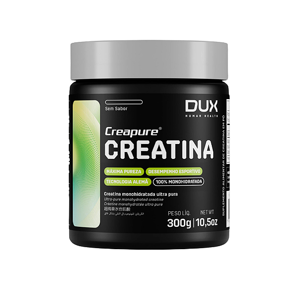 CREATINA 100% CREAPURE® POTE 300G - DUX HUMAN HEALTH