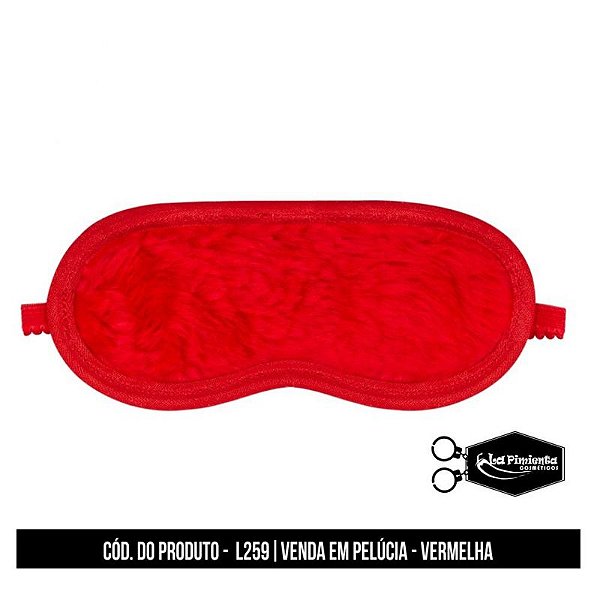 Venda Pelúcia - Cor: Vermelha - L259