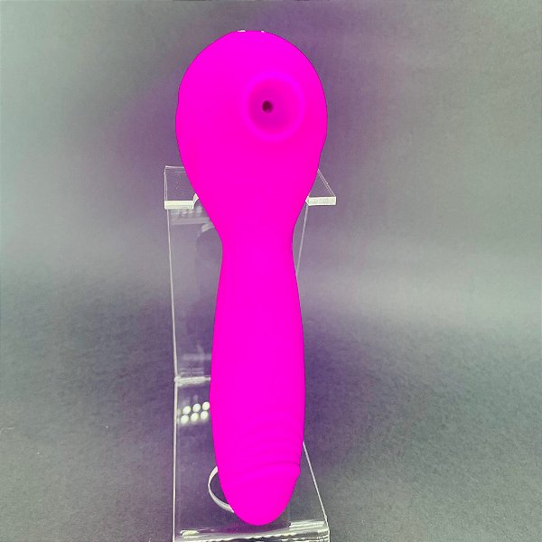 PENELOPE - Vibrador Com Sucção e Aquecimento no Cabo Penetrável - 10 Modos de Vibração e Sucção | MVS1097