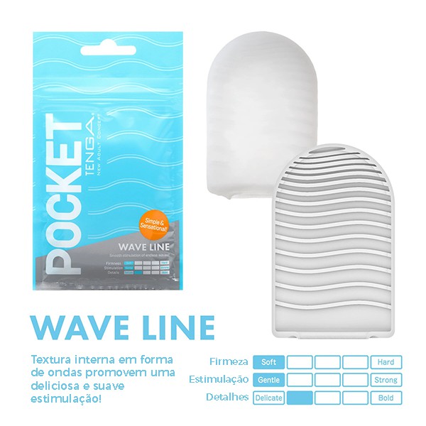 EGG -  Ovinho Masturbador Masculino Wave Line