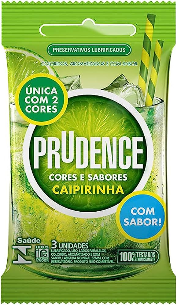 PRESERVATIVO - Prudence Sabor Caipirinha