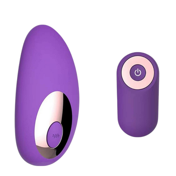BRAGAS - Vibrador Calcinha Com Controle Remoto - Cor : Roxo  | MCV1124