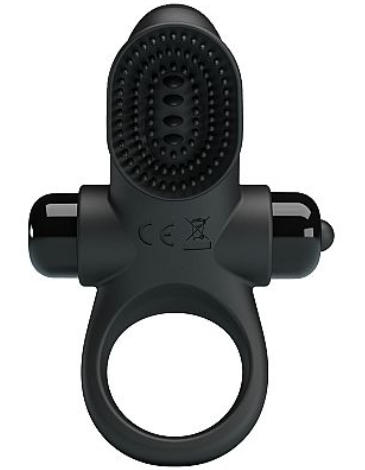PENIS RING II - Anel  Peniano  Com Vibração - Cor : Preto