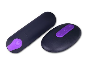 JOY - Vibrador de calcinha com Cápsula 10 modos de vibrações Cor : Preto