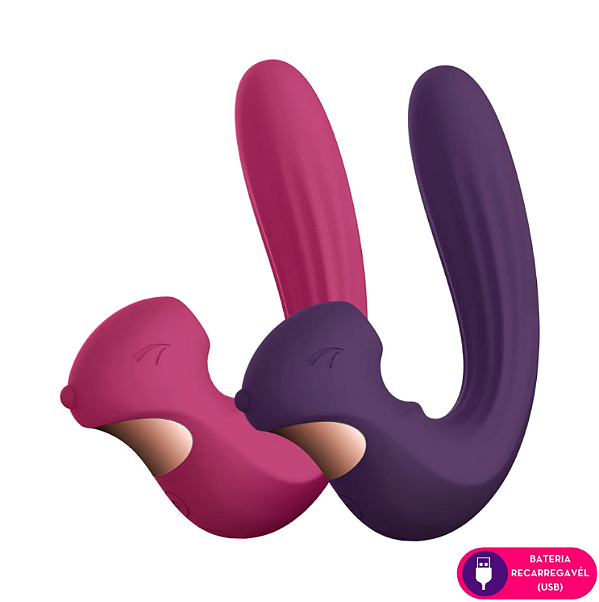 JOÃO - Estimulador Clitoriano Por Ondas de Pressão e Ponto G | Cor: Roxo