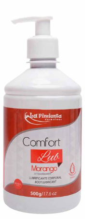 COMFORT LUB Lubrificante Íntimo 500g | Morango