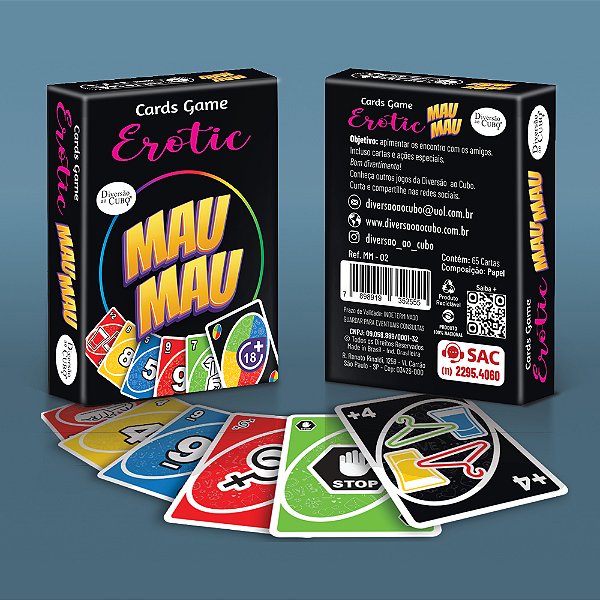 MAU MAU | Uno Sexy - 65 Cartas