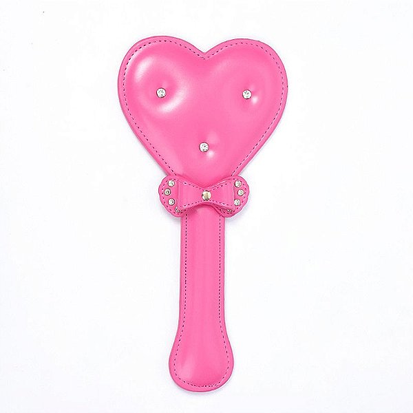 Chibata Luxo de Coração e Laço - Cor : Rosa| 8059