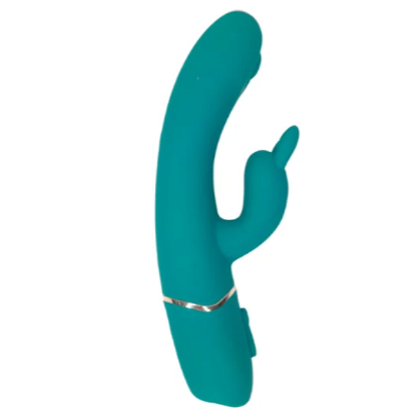 BARÃO | Vibrador Rabbit e Ponto G - Cor: Verde - MVE1317