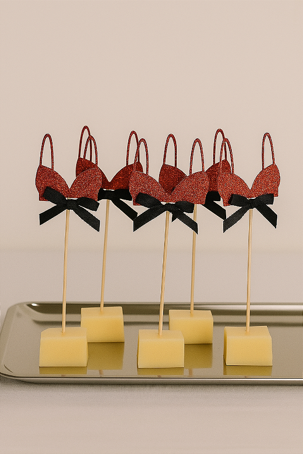 Palito de Petisco Tema Sutiã