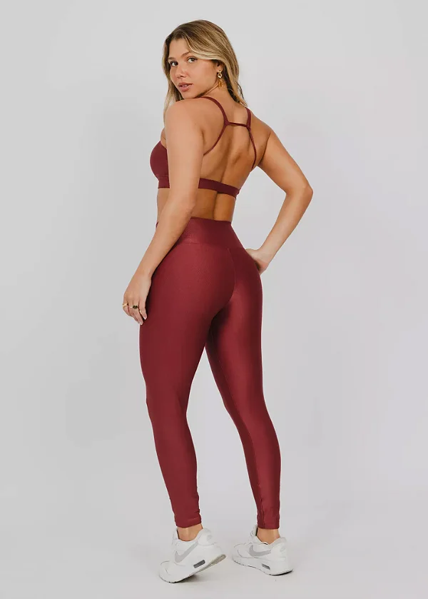 Conjunto Raquel Cor: Grená