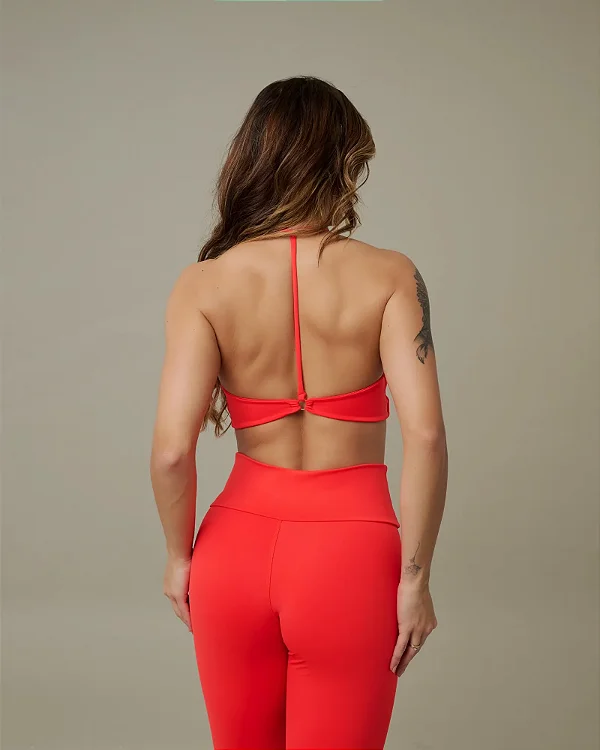 Conjunto Adapt Liso Laranja Elétrica