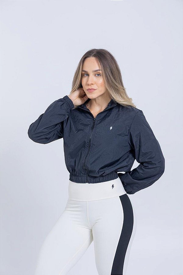 Jaqueta Corta Vento: Preto