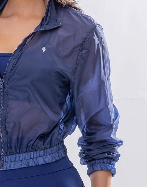 Jaqueta Corta Vento ilusion: Marinho