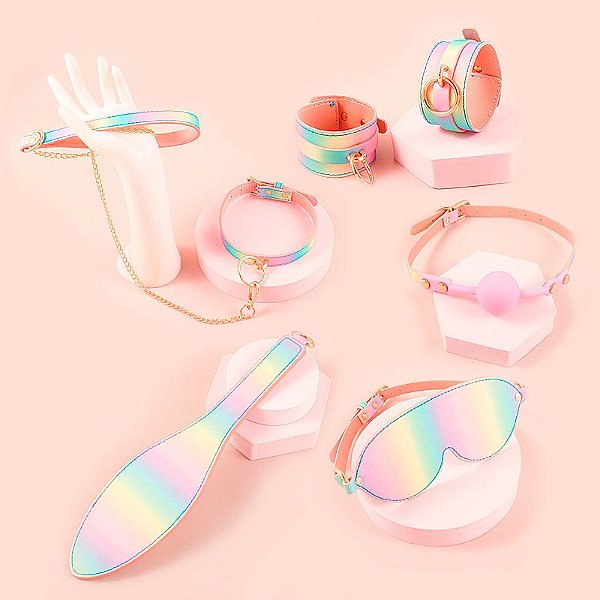 Kit Bondagem | Rosa Metálico